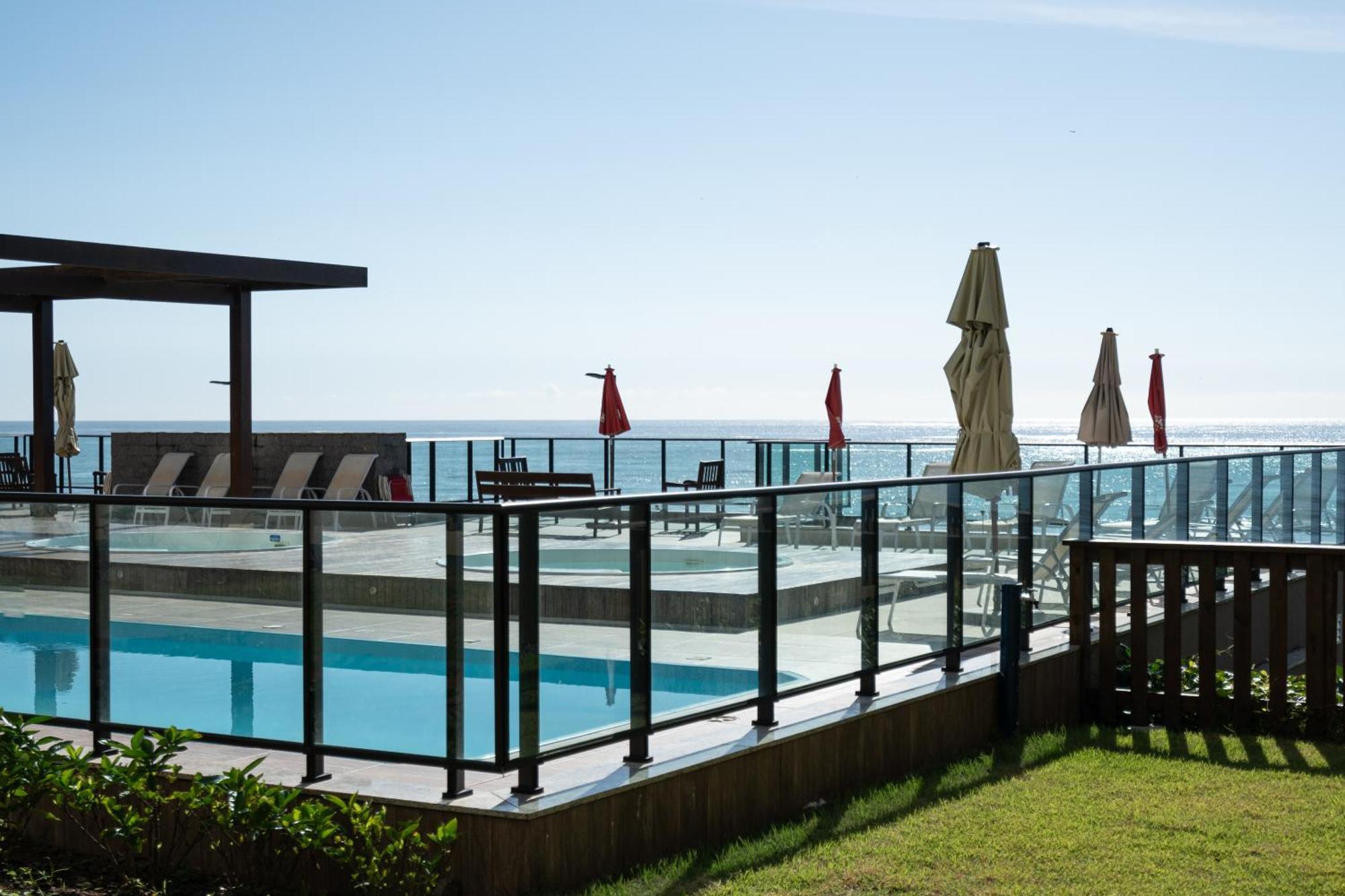 Aptos Completos Com Vista Mar Pe Na Areia Em Barra Velha Em Condominio Resort Com Spa, Piscina, Quadra De Futebol, Sala De Jogos, Brinquedoteca, Complexo Com Diversos Comercios Exterior photo
